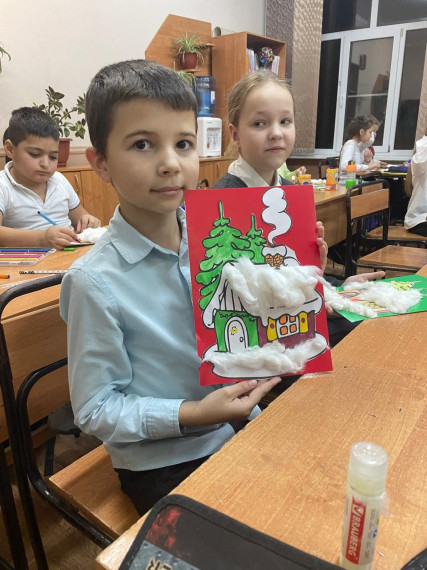 Мы встречаем Новый год.