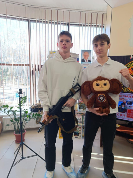 встреча с военнослужащими.